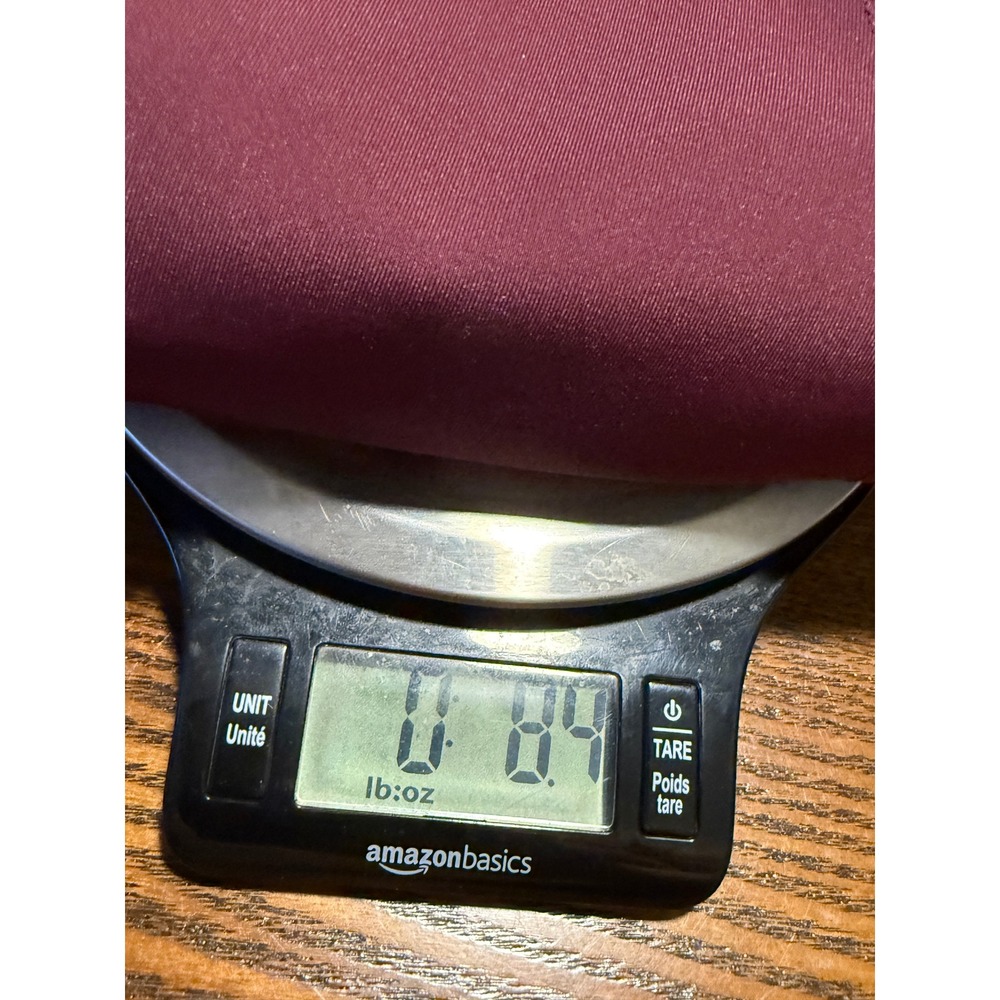 RBX Womens Large Burgundy High Waisted Capri Leggings Side Pockets Athleisure - Picture 12 of 16